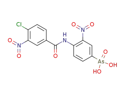 [4-(4-chloro-3-nitro-benzoylamino)-3-nitro-phenyl]-arsonic acid