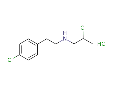 1-[[2-(4-chlorophenyl)ethyl]amino]-2-chloropropane hydrochloride