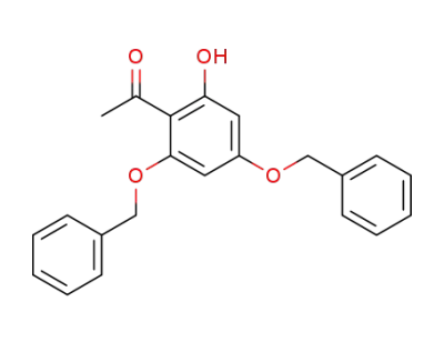 1-[2,4-bis(benzyloxy)-6-hydroxyphenyl]ethanone